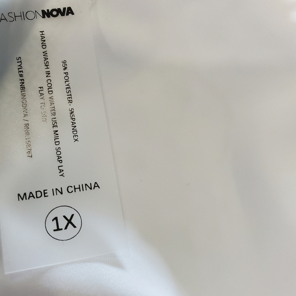 Rhinestone Drip Wrap One Piece Swimsuits 1x - Picture 6 of 8